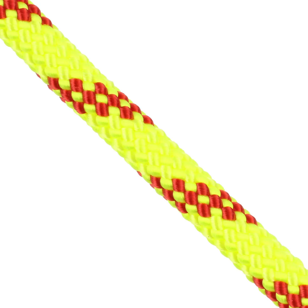 3/8 Static - Neon Yellow w/ Red Tracer