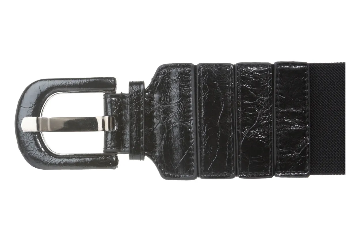 3" Wide High Waist Fashion Stretch Belt