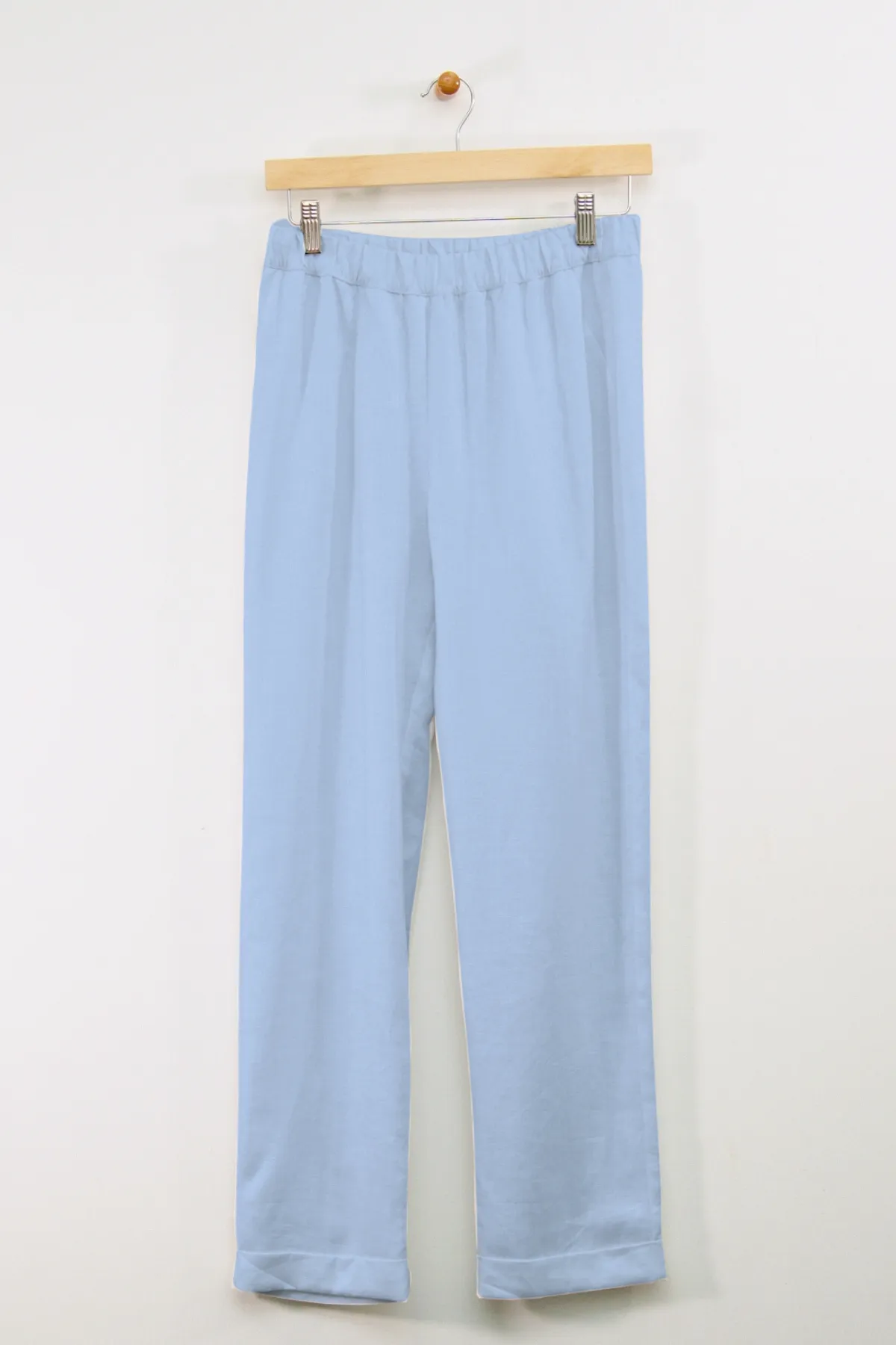 40" Laura Straight Leg Cuffed Pants