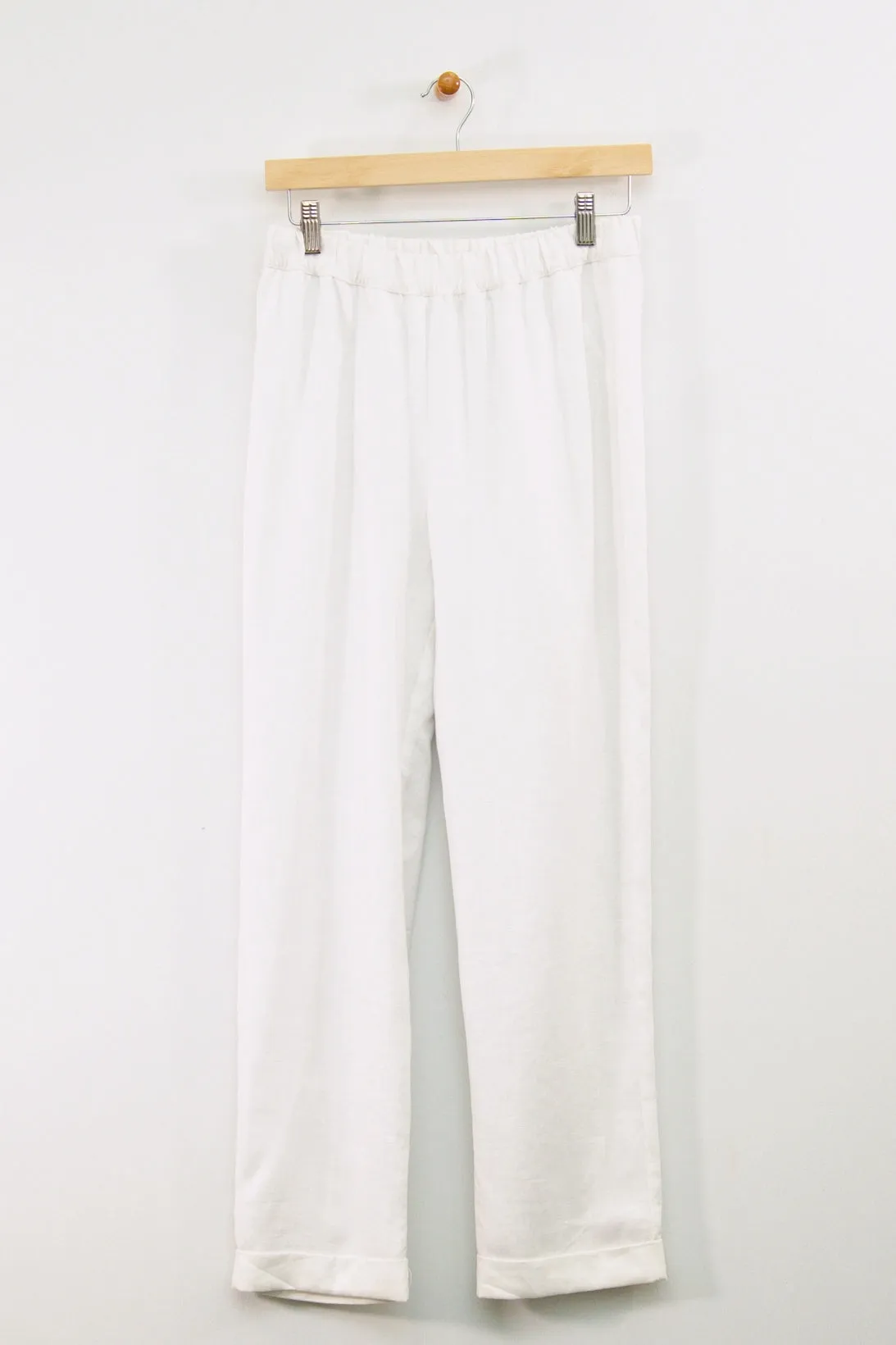 40" Laura Straight Leg Cuffed Pants