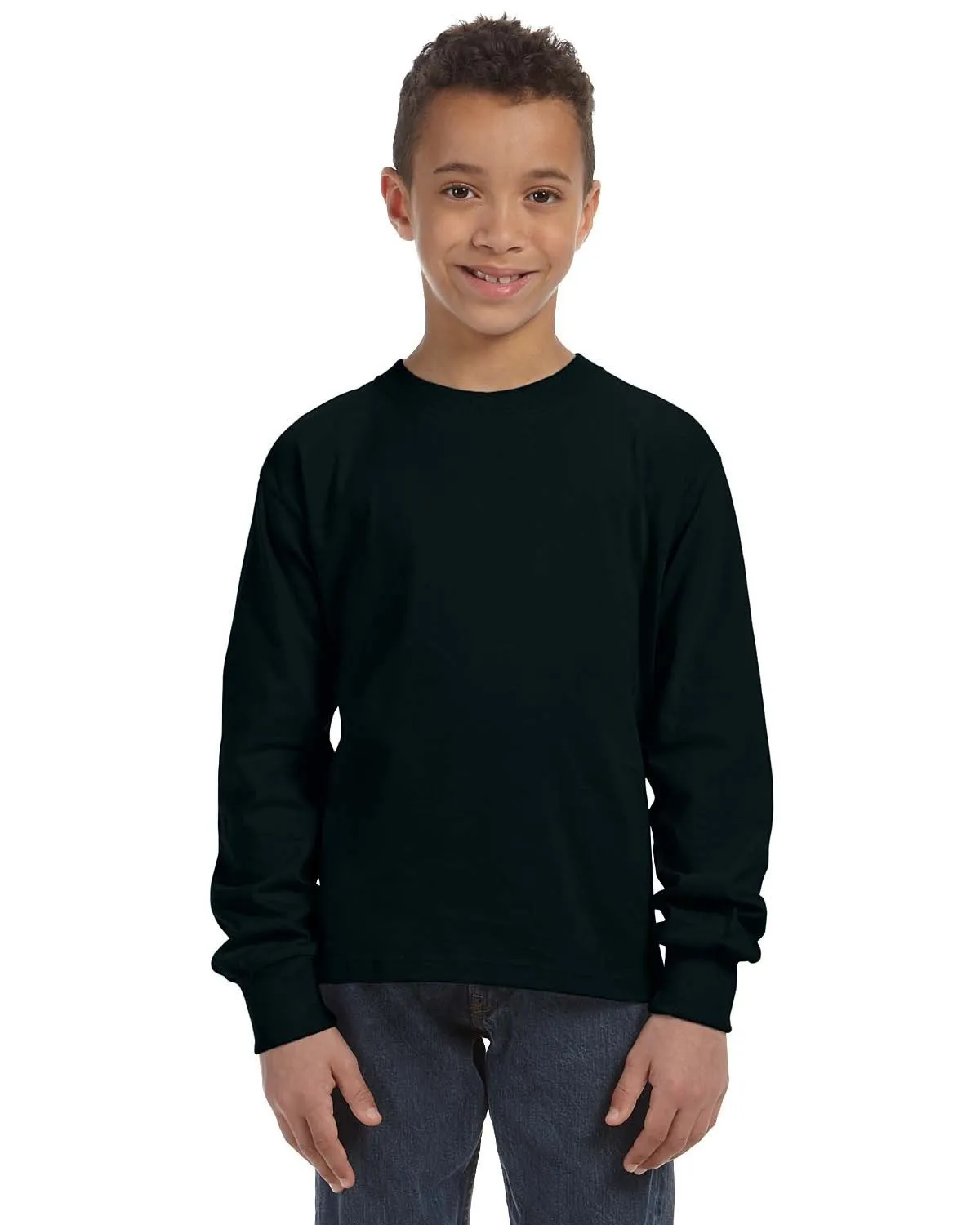 4930B-Fruit of the Loom-BLACK
