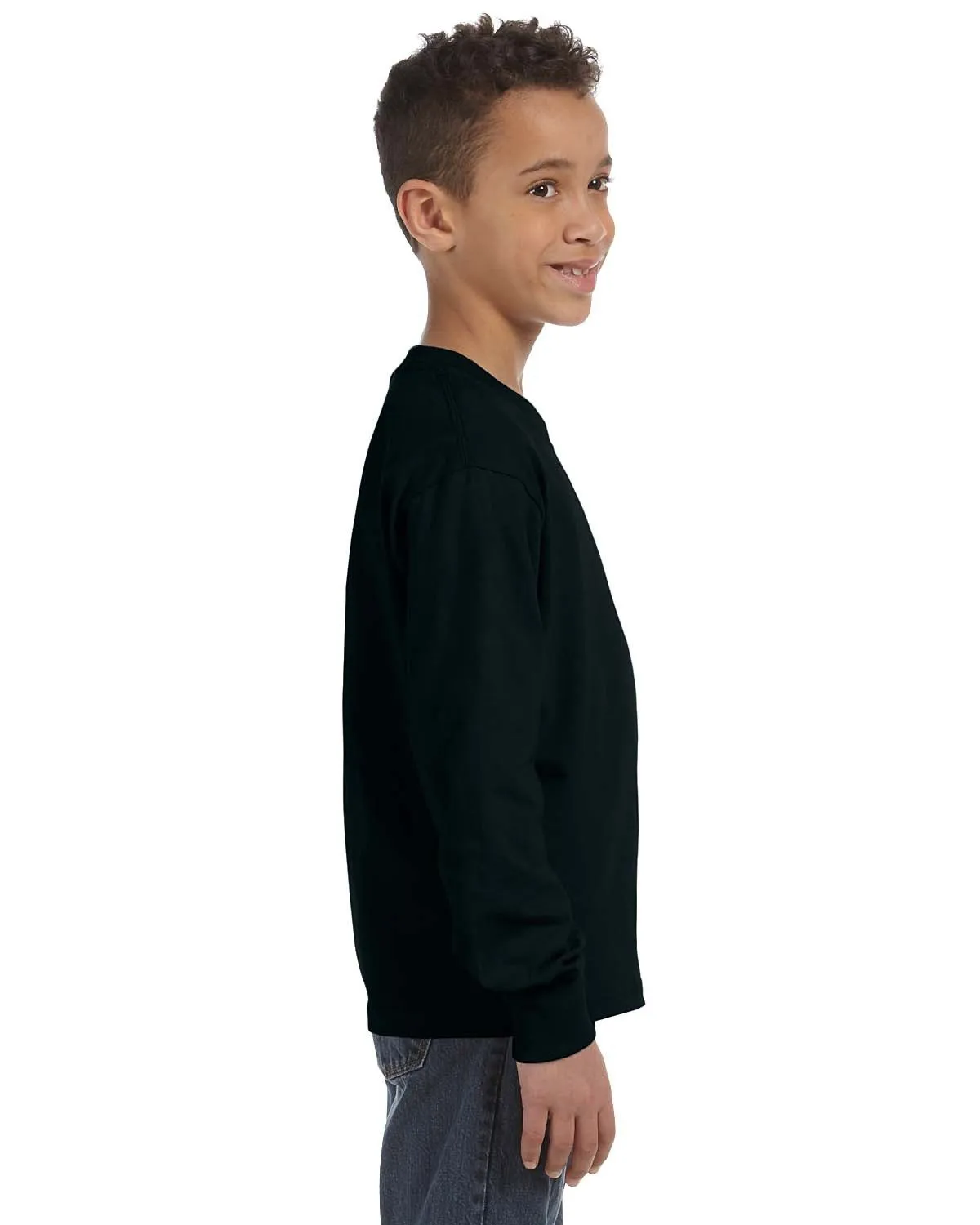 4930B-Fruit of the Loom-BLACK