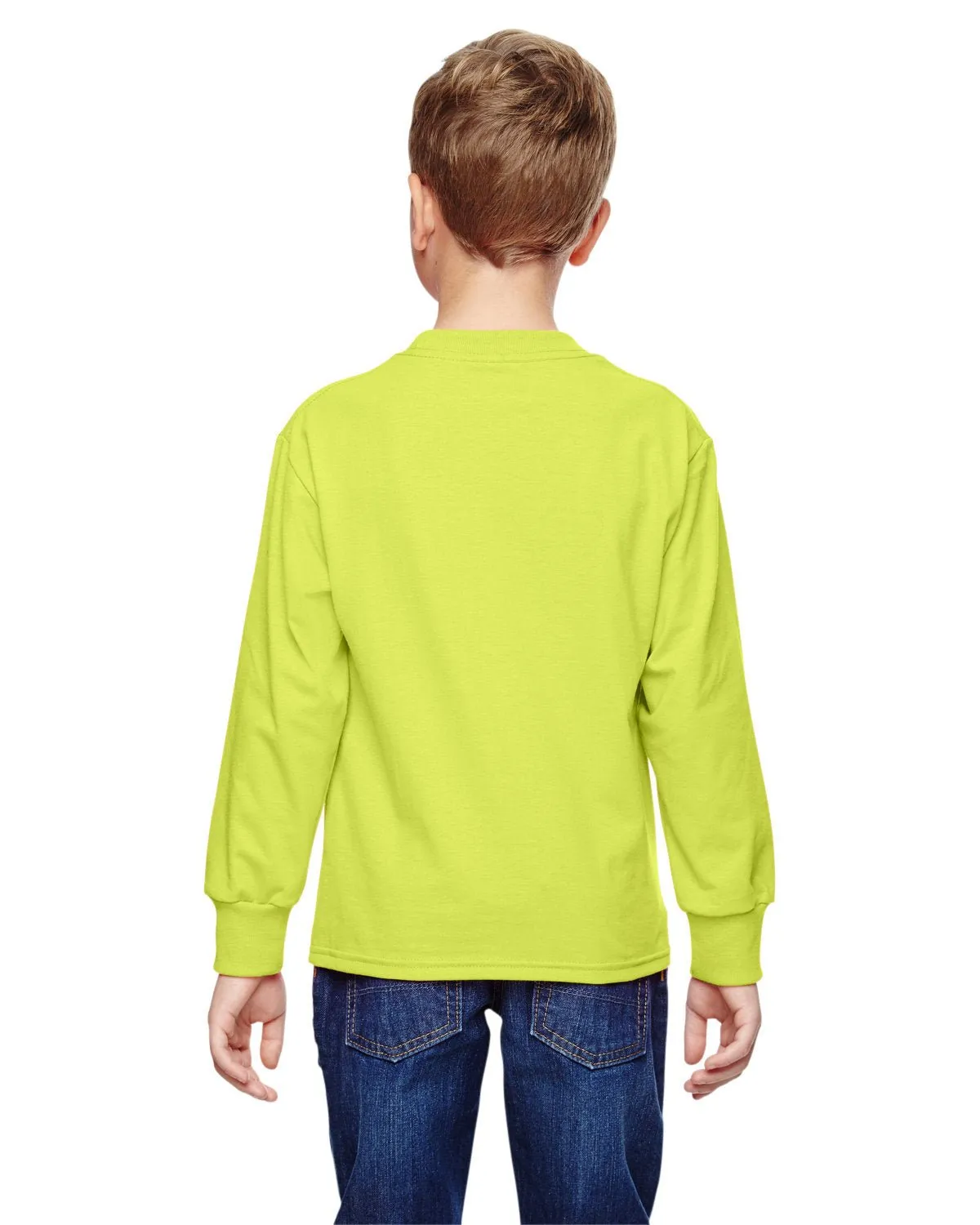 4930B-Fruit of the Loom-SAFETY GREEN