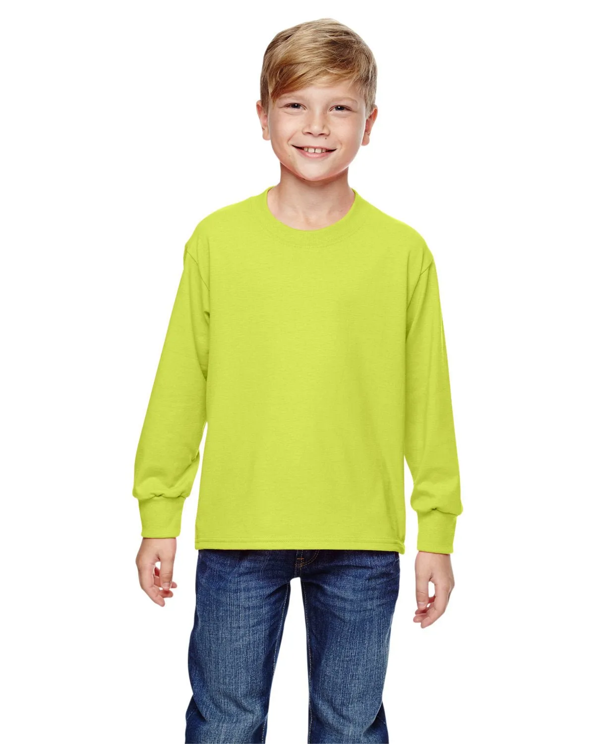 4930B-Fruit of the Loom-SAFETY GREEN