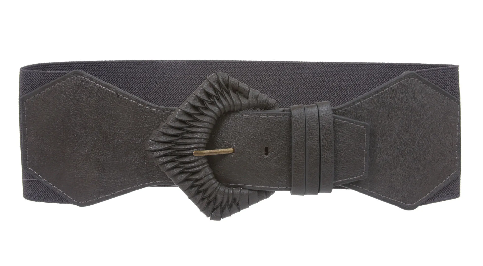 4" Wide High Waist Fashion Stretch Belt