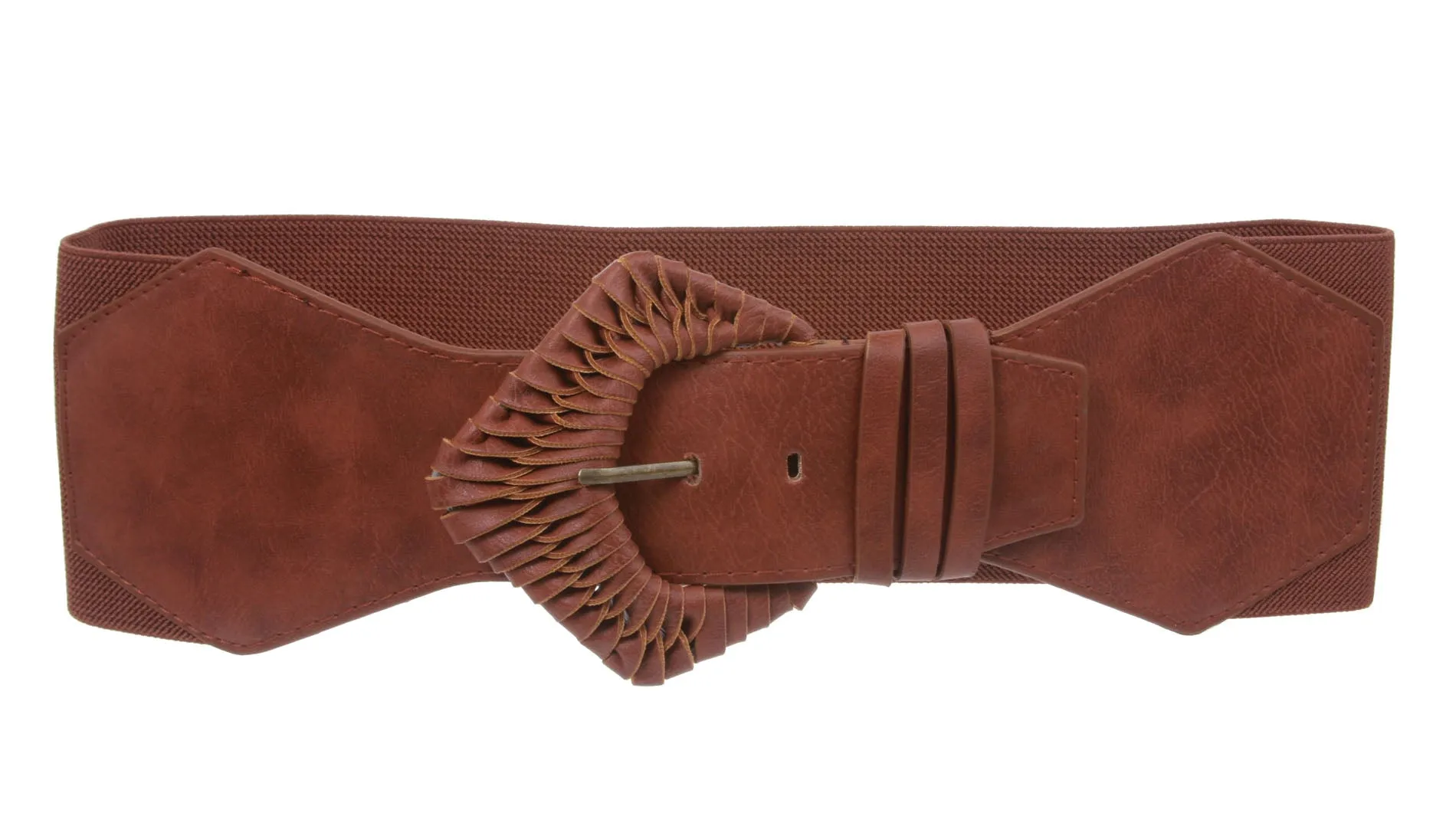 4" Wide High Waist Fashion Stretch Belt
