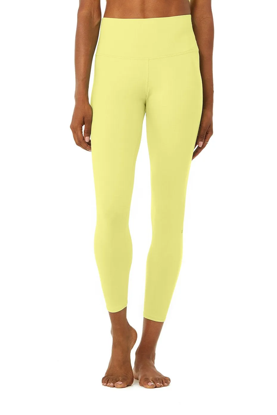 7/8 High-Waist Airbrush Legging - Neon Shock Yellow