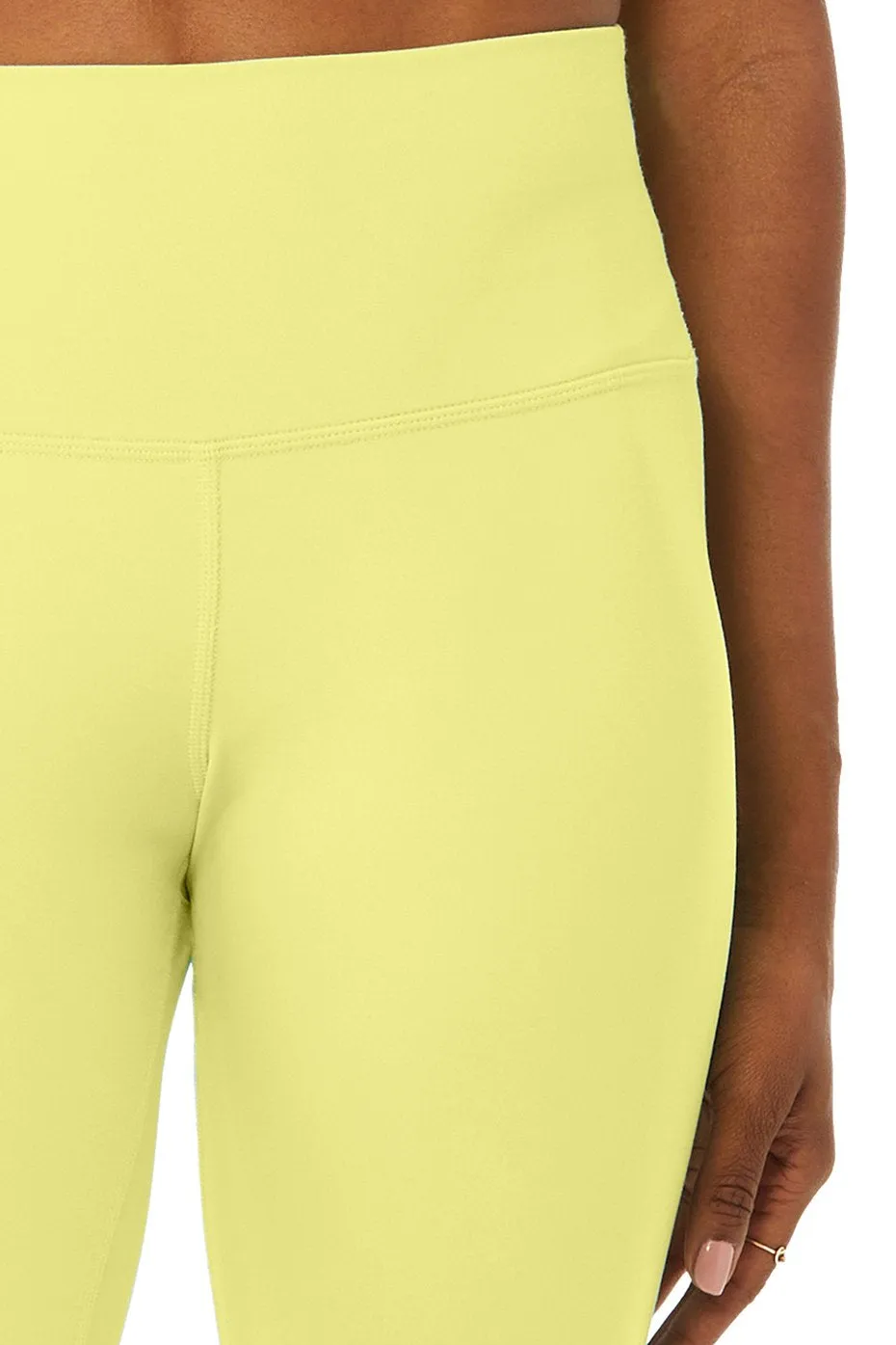 7/8 High-Waist Airbrush Legging - Neon Shock Yellow