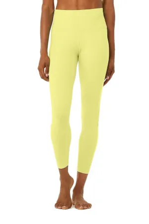 7/8 High-Waist Airbrush Legging - Neon Shock Yellow
