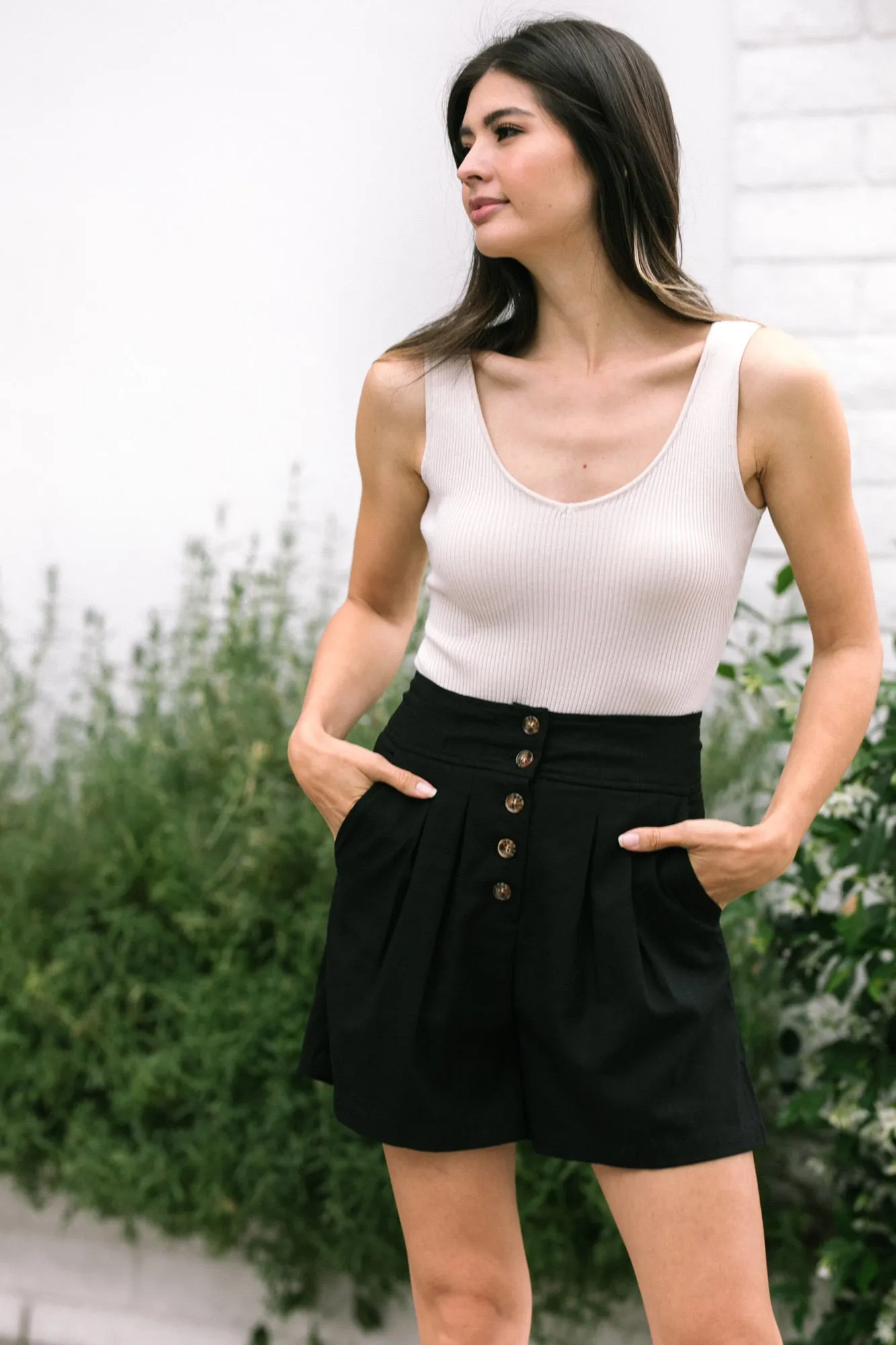 Abby High Waist Shorts