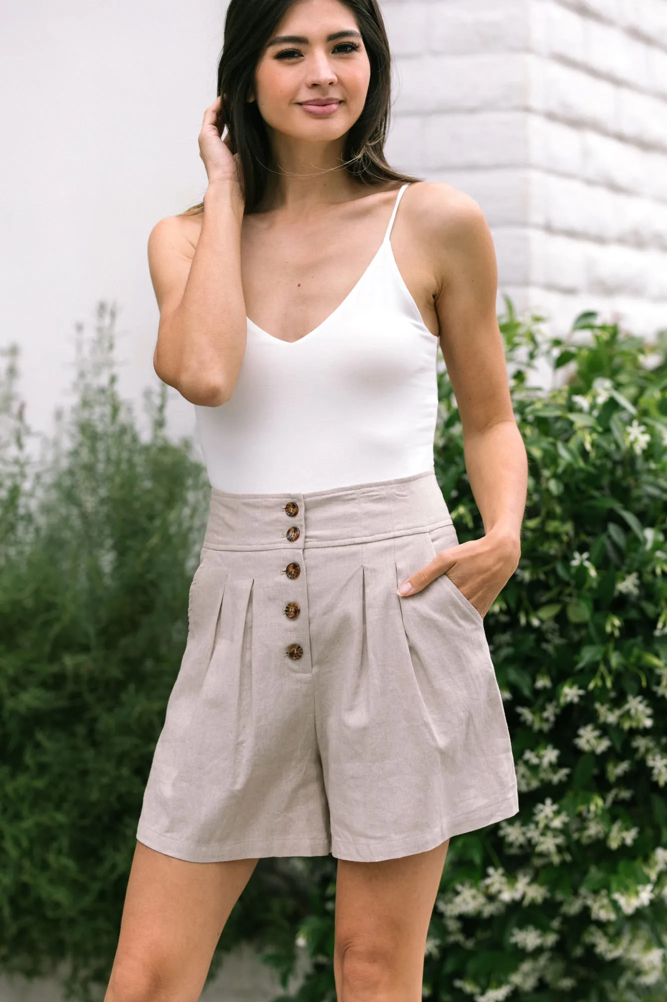 Abby High Waist Shorts