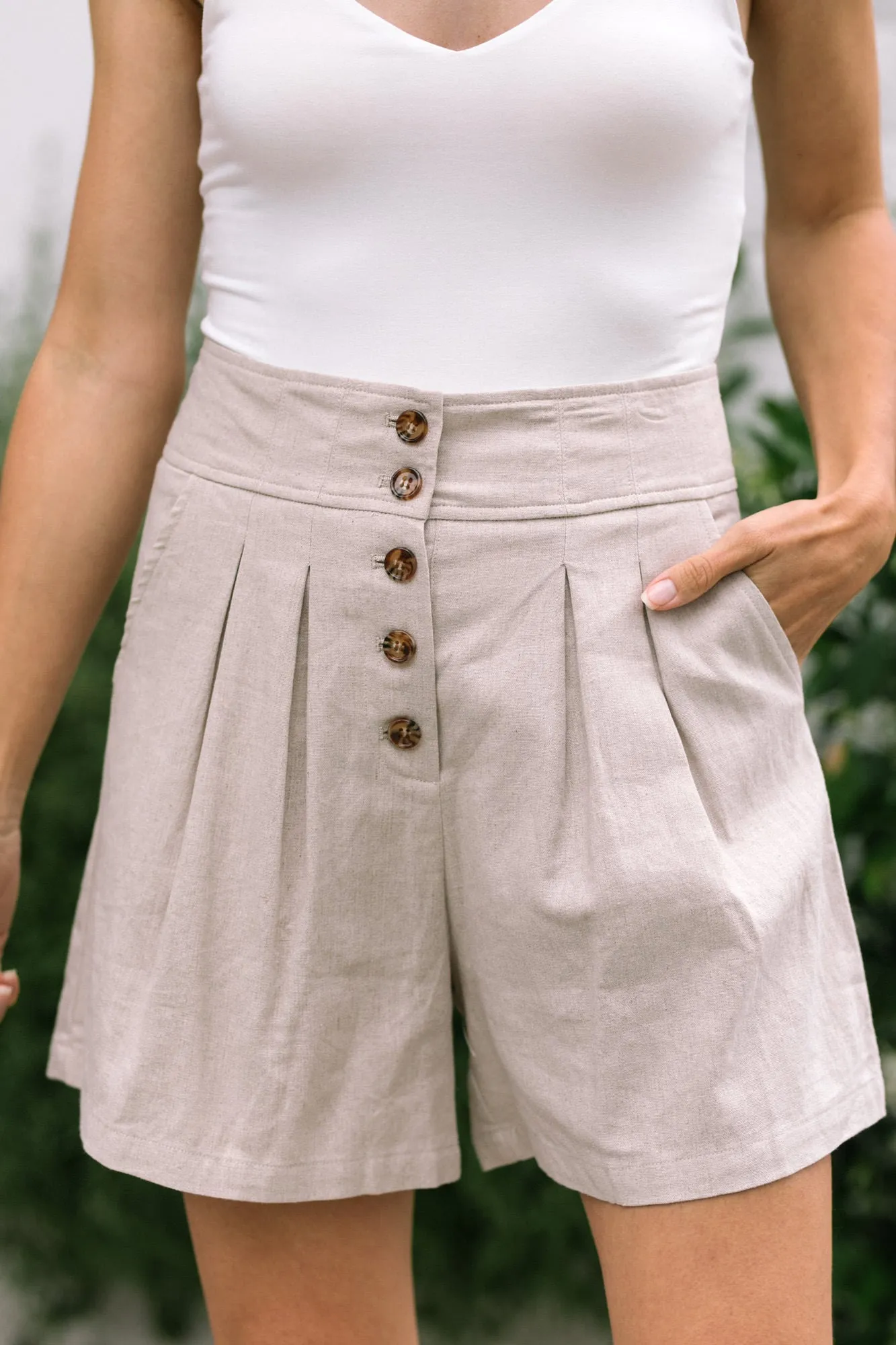 Abby High Waist Shorts