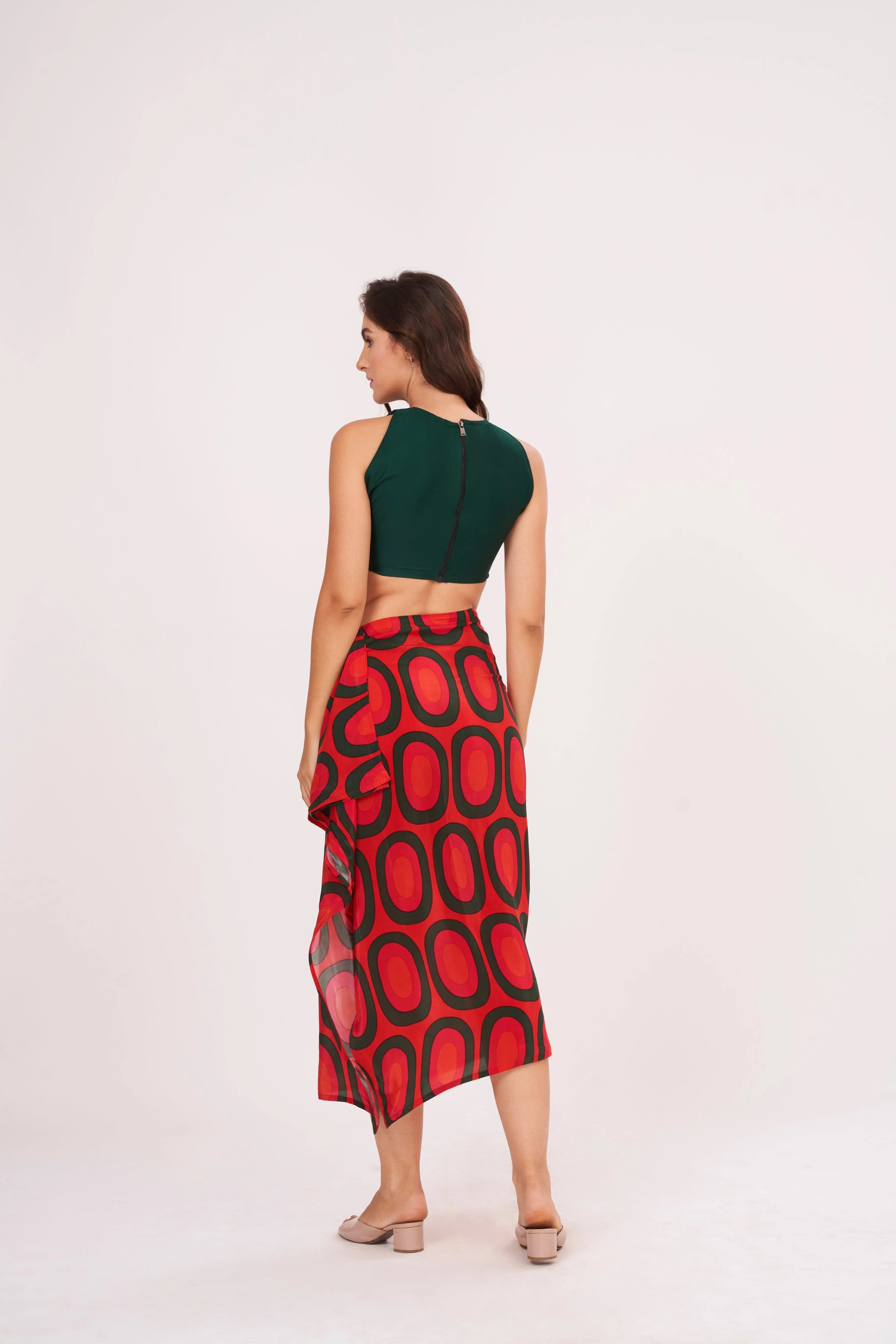 Abstract Allure Crop Top