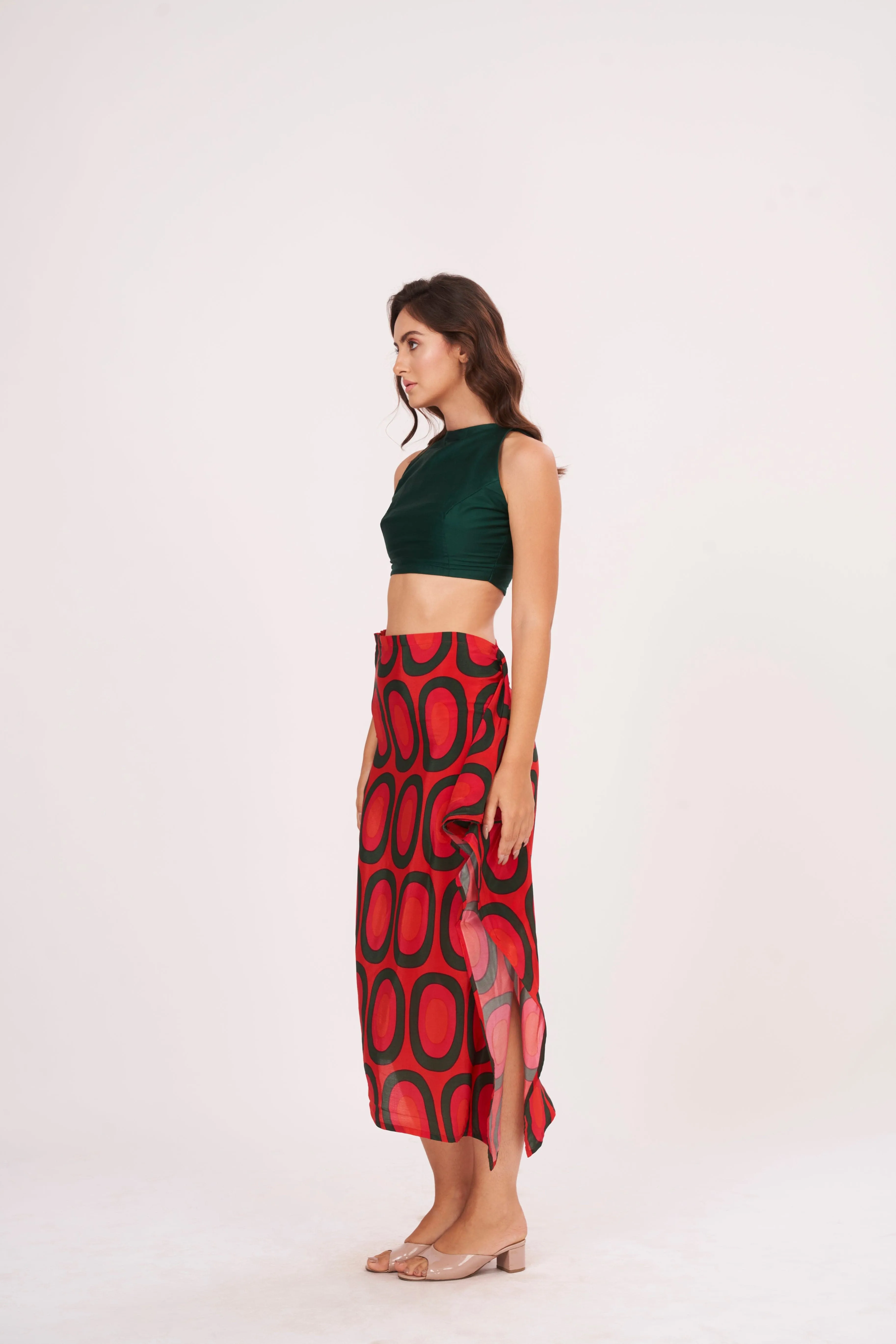 Abstract Allure Crop Top