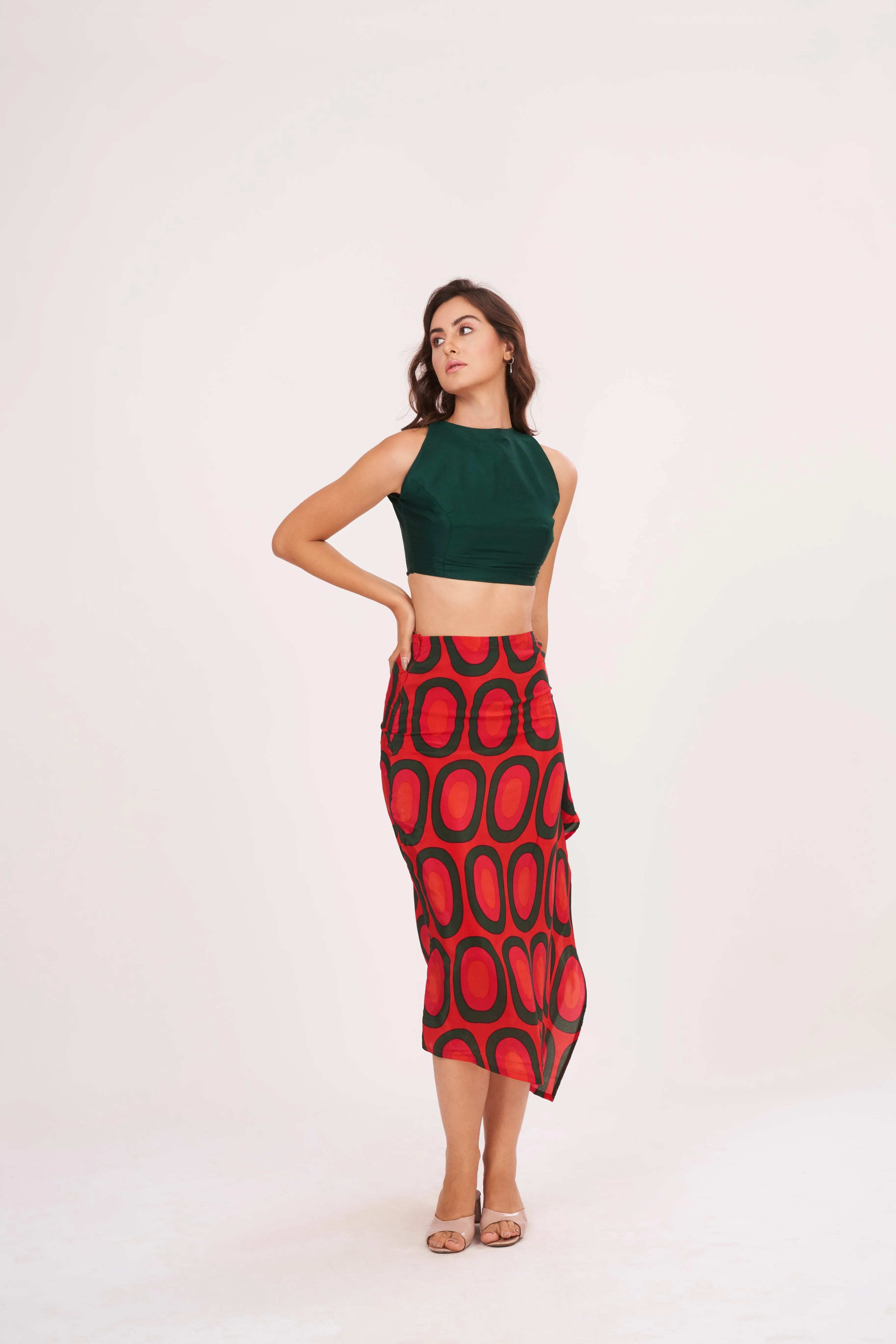 Abstract Allure Crop Top