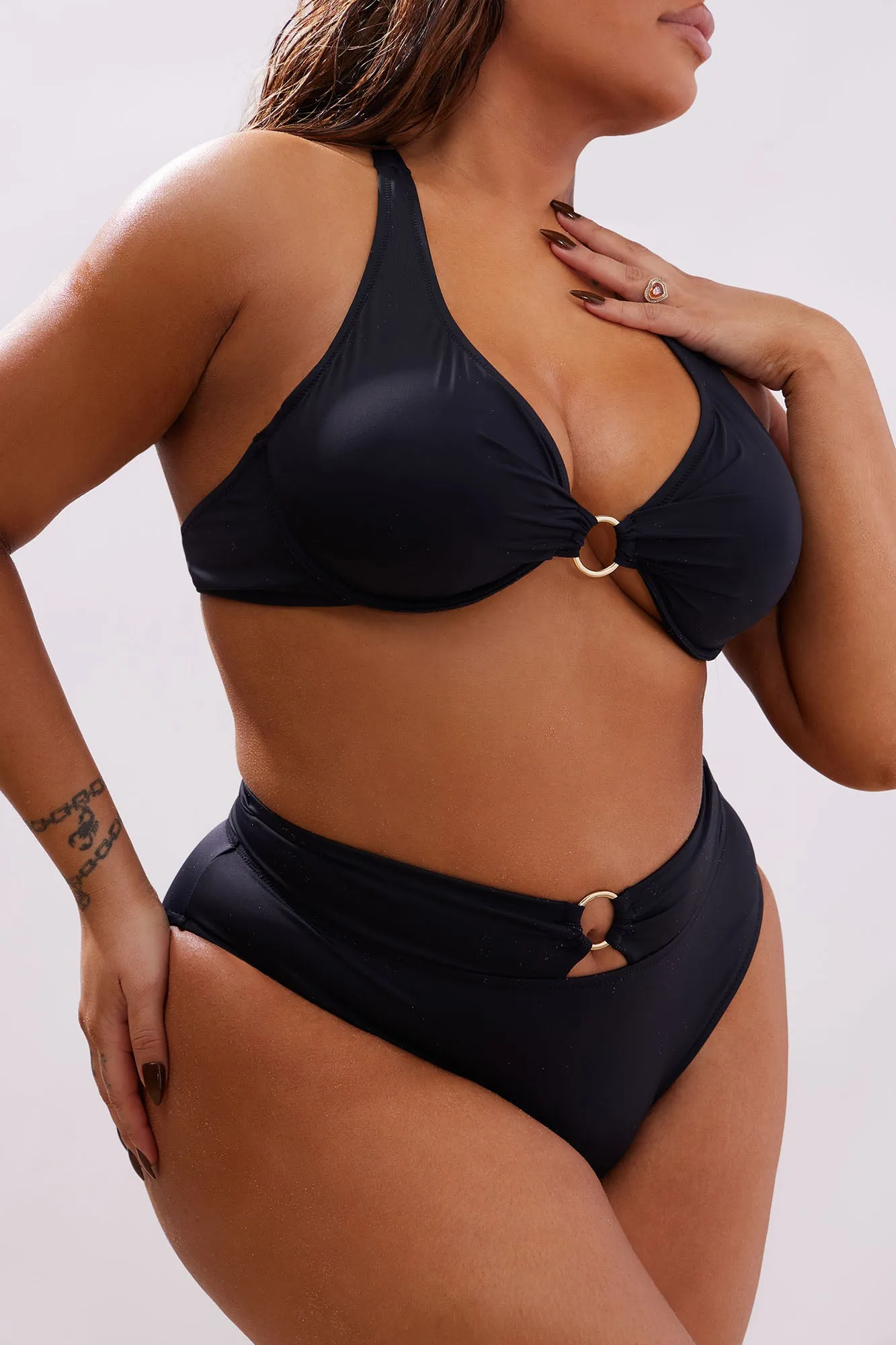 Adventures At The Beach 2 Piece Bikini - Black