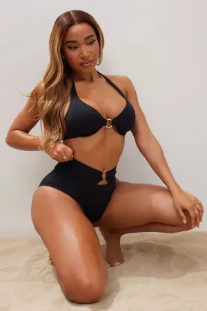 Adventures At The Beach 2 Piece Bikini - Black