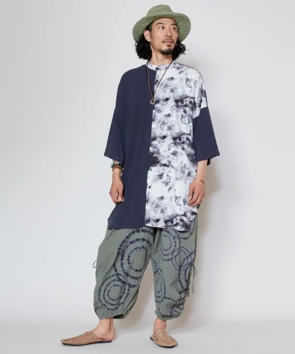 African Tie Dye Pattern Pants