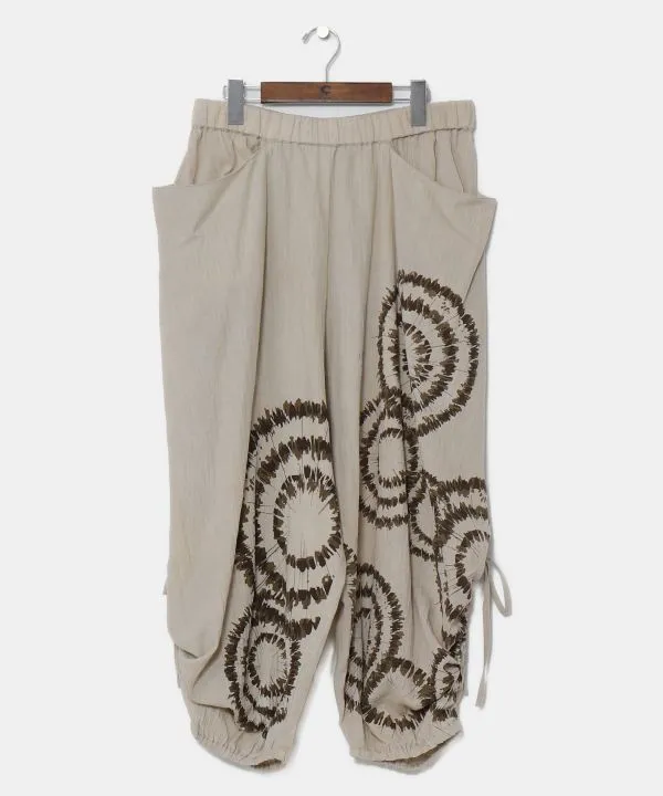 African Tie Dye Pattern Pants