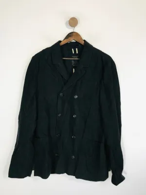 AllSaints Men's Lightweight Blazer Jacket | 38 | Black