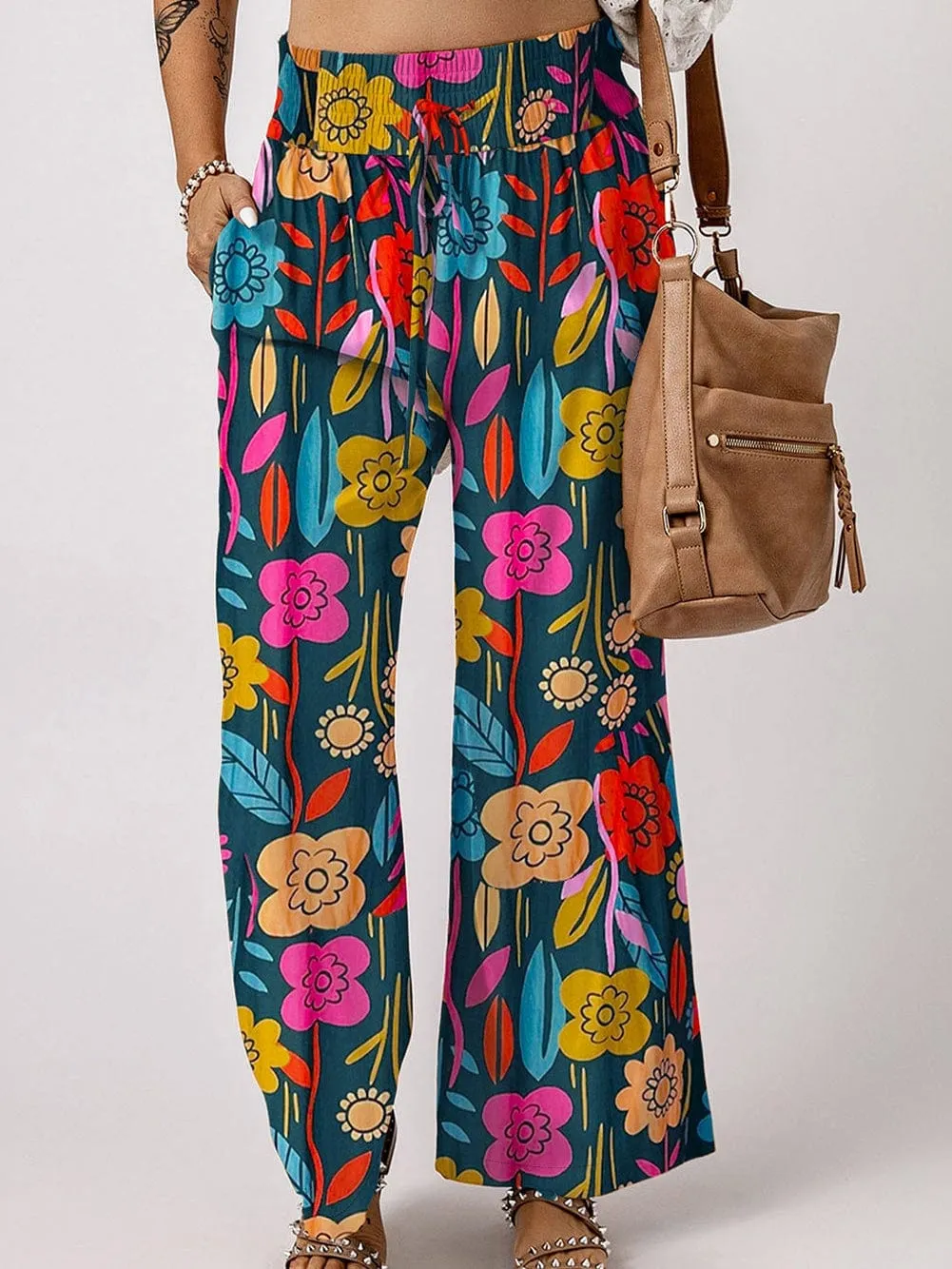 Alluring Floral Pants