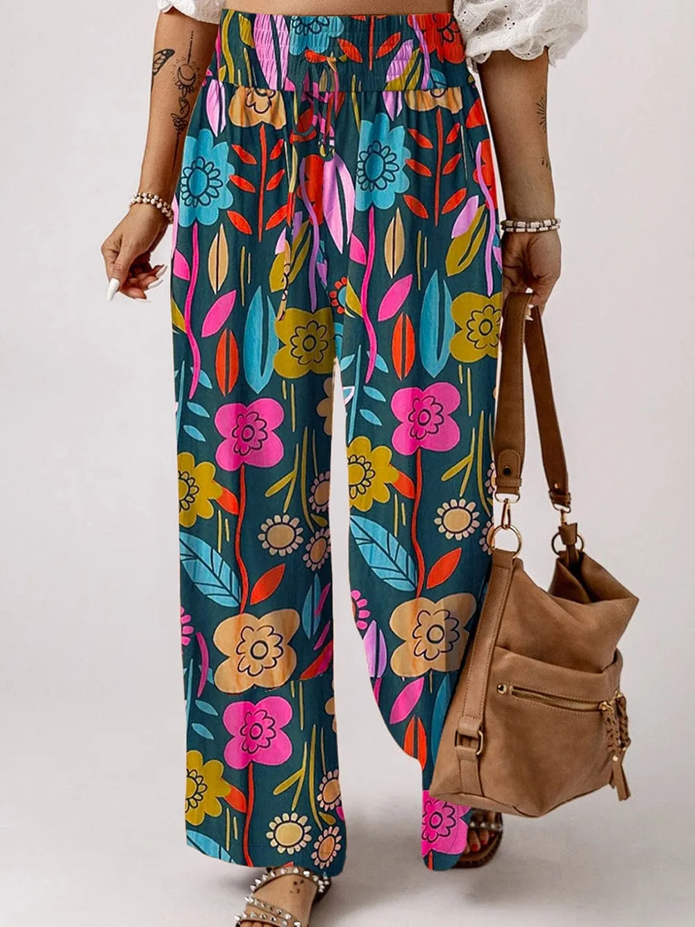 Alluring Floral Pants