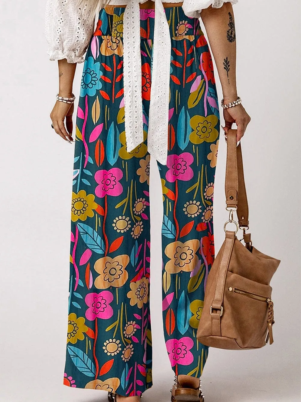 Alluring Floral Pants
