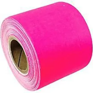 American Recorder Technologies Mini Roll Gaffers Tape 2 In x 8 Yards Fluorescent Colors  Neon Pink