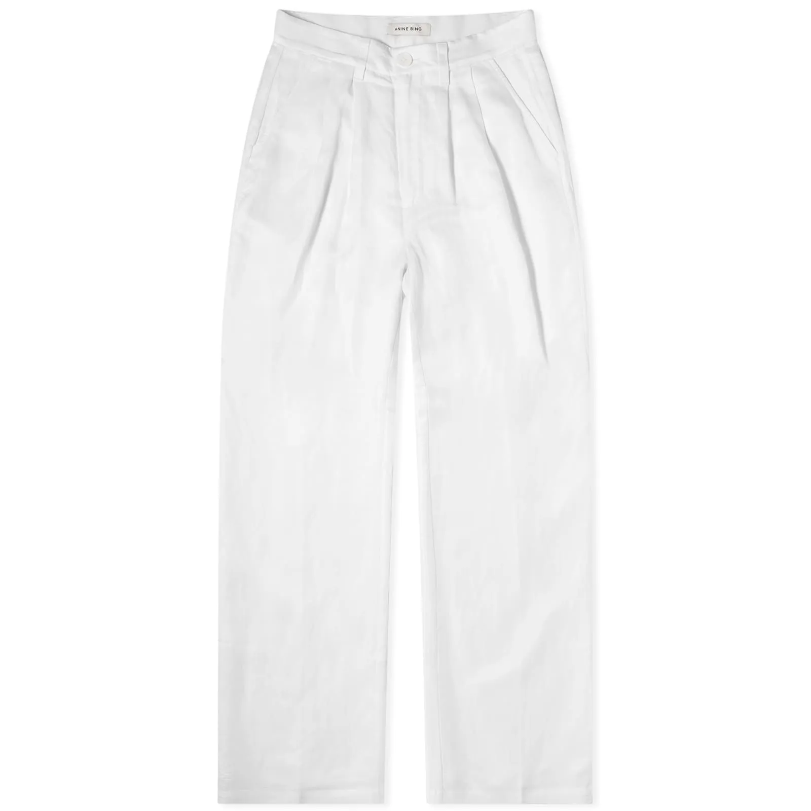Anine Bing Carrie Pant, white