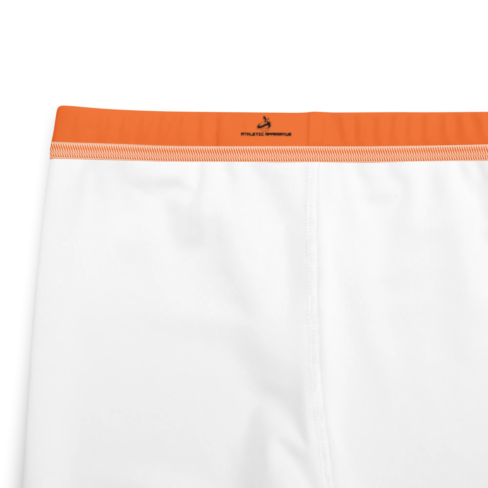 Athletic Apparatus Orange Black logo White stitch V2 Youth Leggings