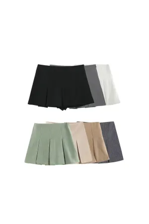'Ava' Slimming Mini Skirted Pants