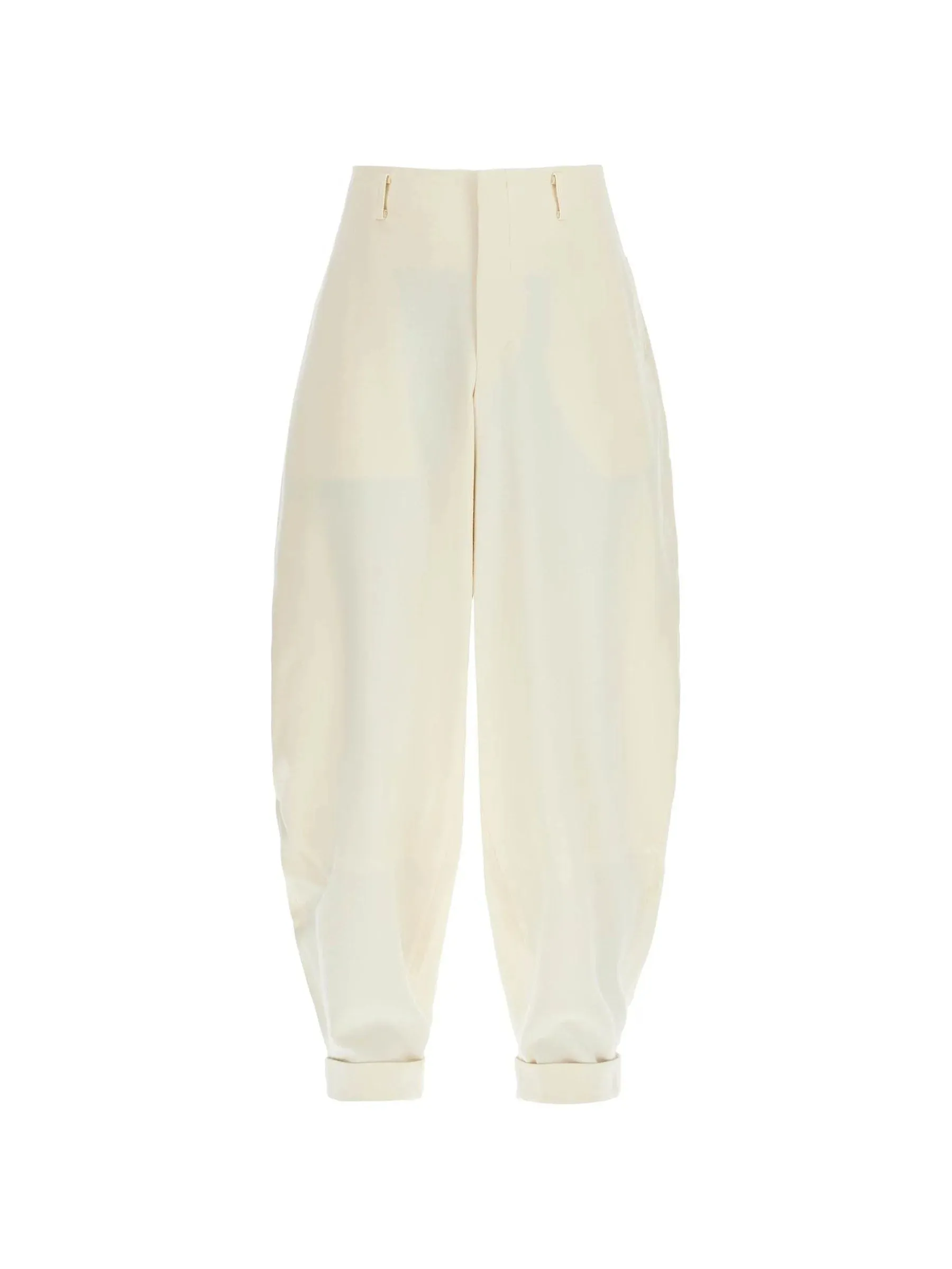 Barrel Wool Trousers