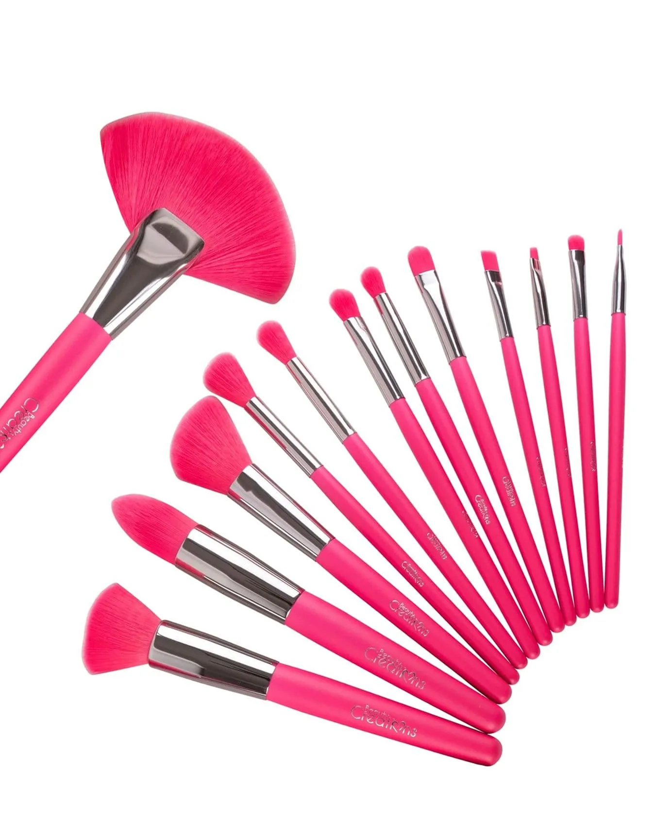 Beauty Creations The Neon Pink 24pc Brush Set