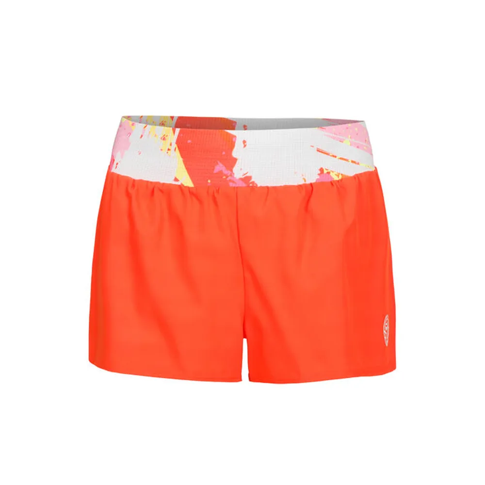 Bidi Badu Wild Arts Printed 2 in 1 Shorts (Girl's) - Neon Red/Mixed