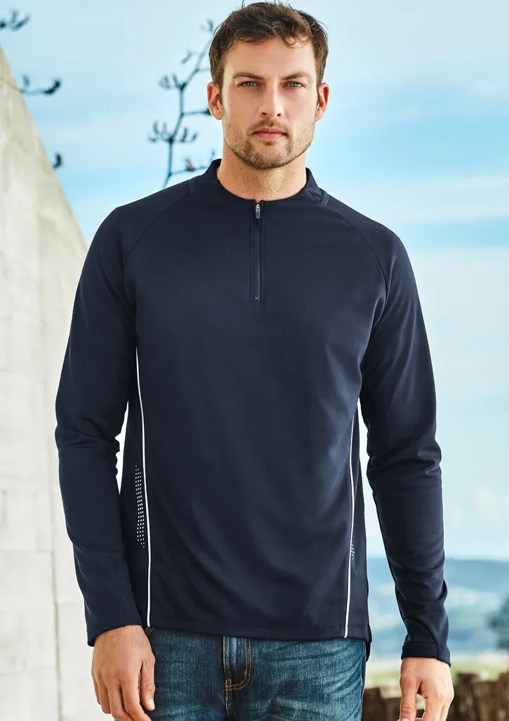 Biz Collection Mens Balance Mid Layer Top  - SW225M