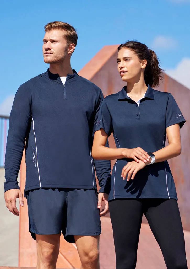 Biz Collection Mens Balance Mid Layer Top  - SW225M