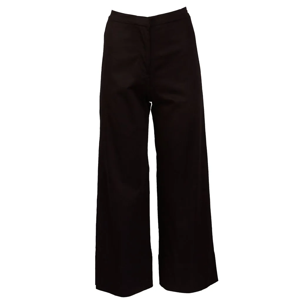 Black High Waist Trousers
