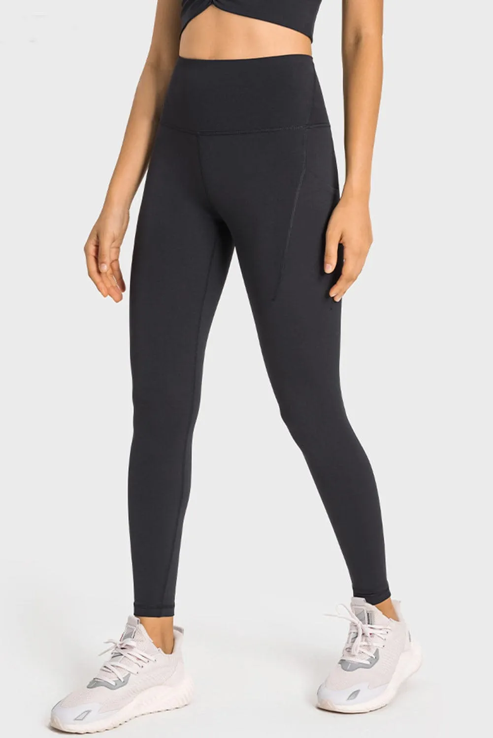 Black High-Waisted Leggings