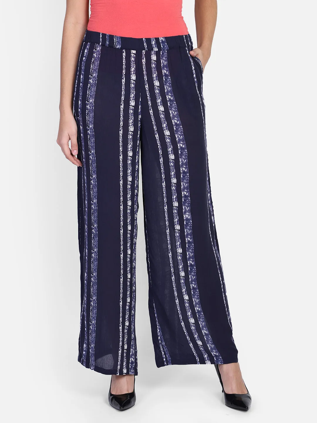 Blue Palazzo Pant