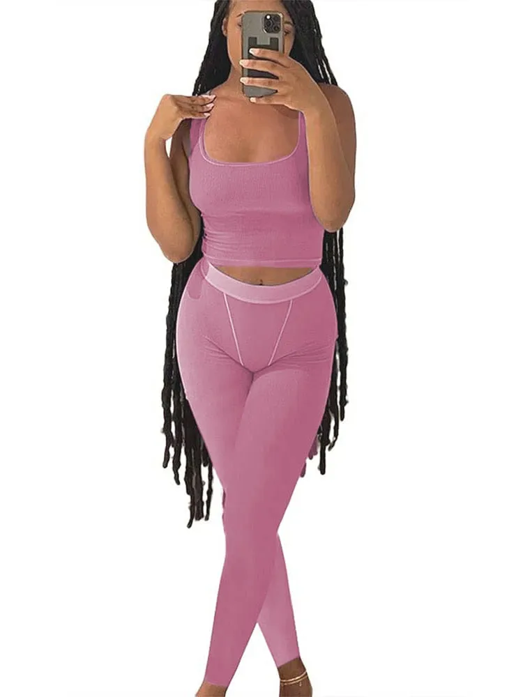 Bodycon Two Piece Set Tracksuit