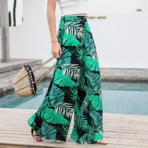 Bohemian Wide Leg Holiday Pants