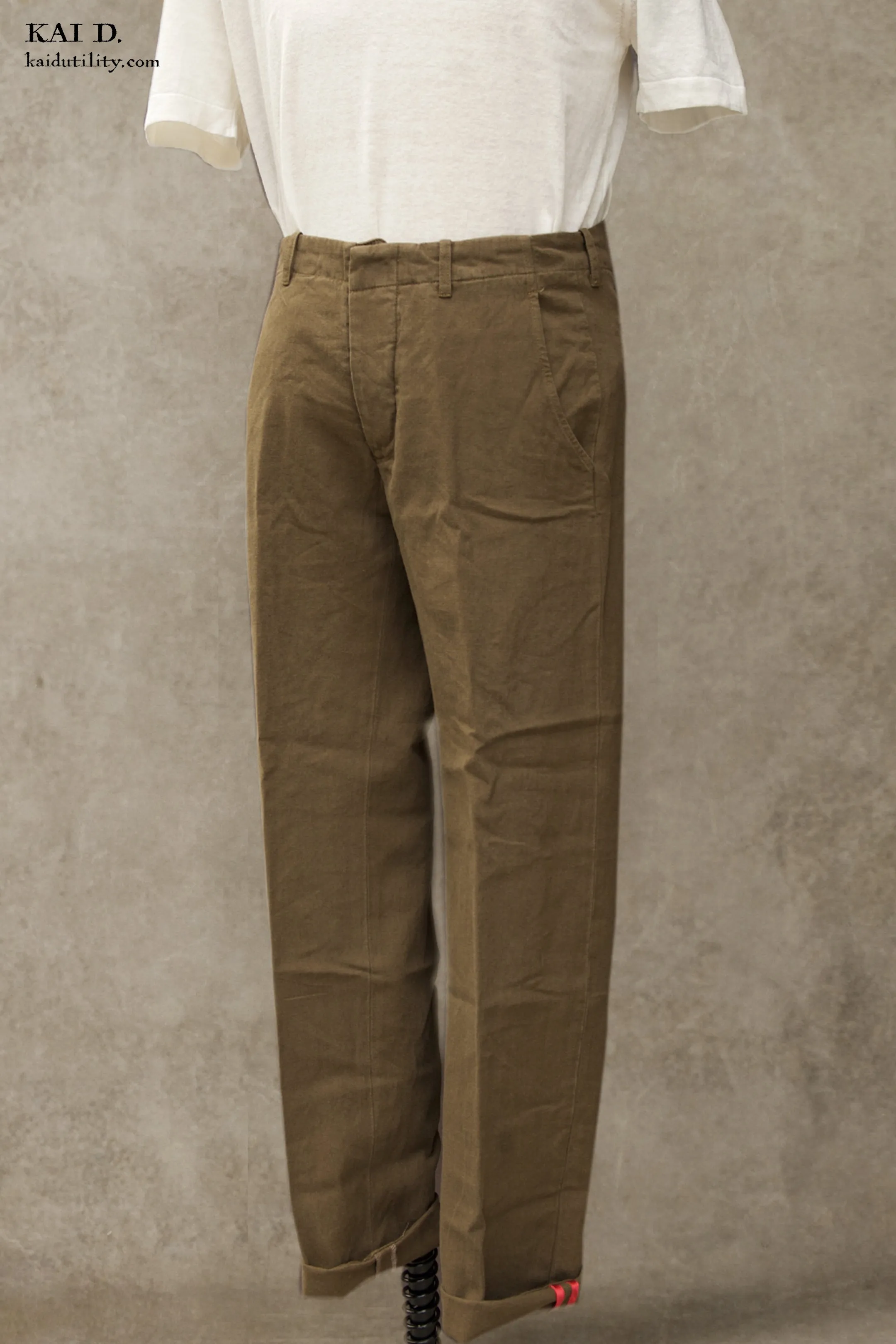 Borough Pants - Garment Dyed Cotton Linen - 30, 36