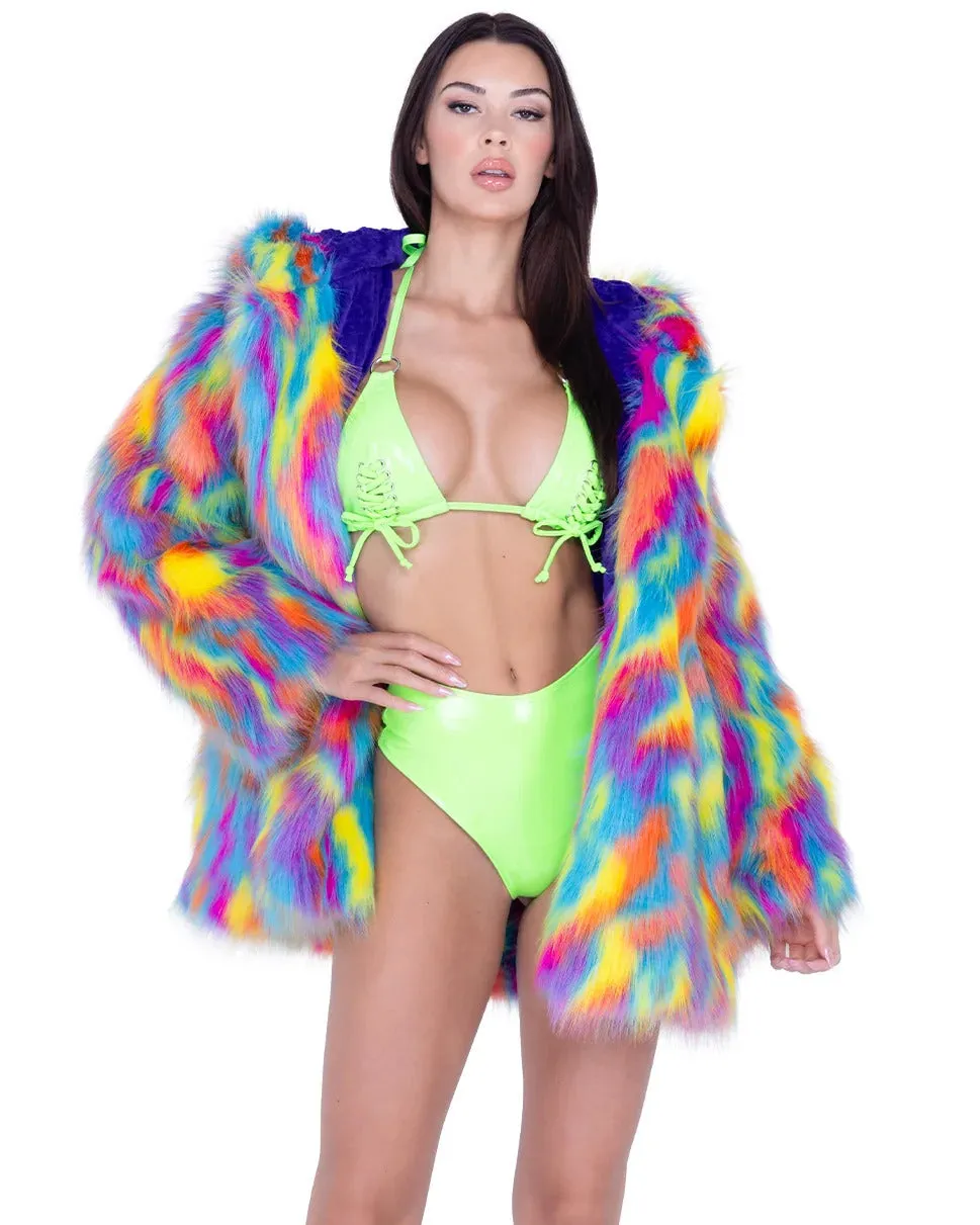 Bound To Me Lime High Cut Bottoms