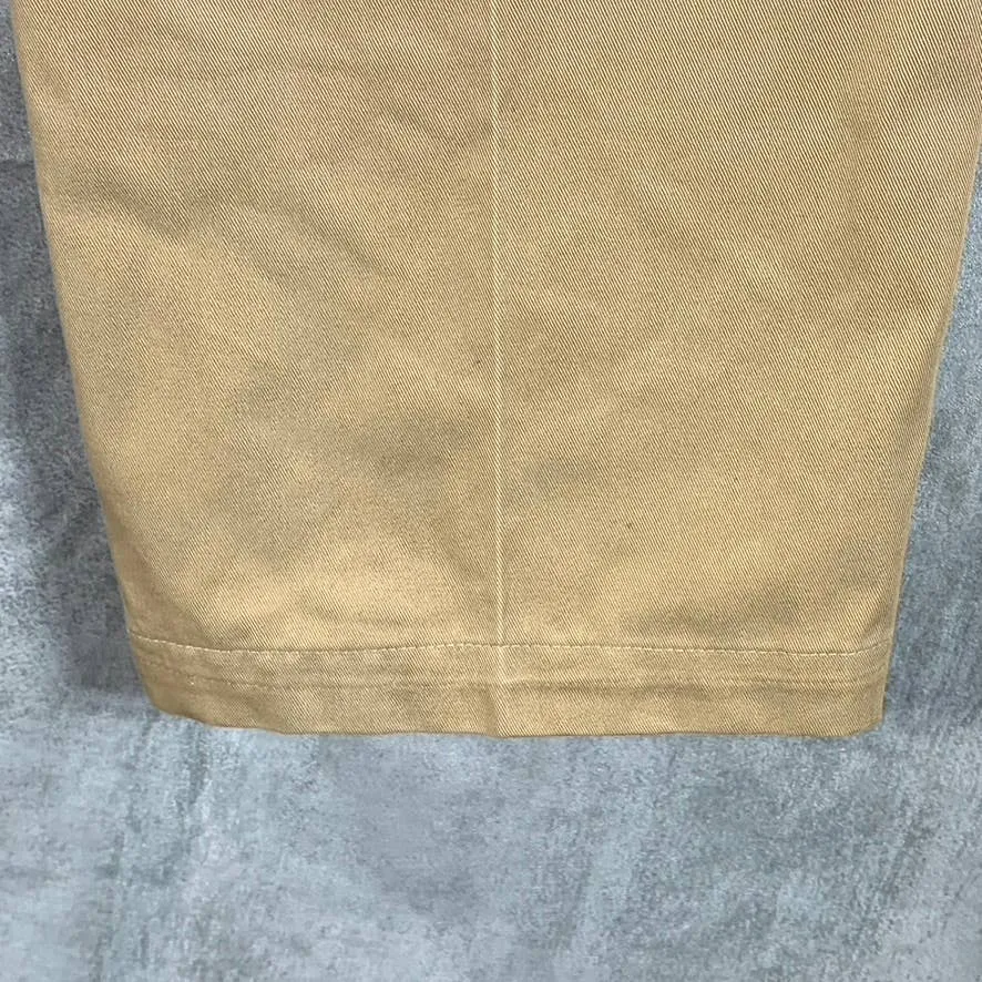 BROOKS BROTHERS Men's Khaki Hudson Fit Stretch Advantage Chino Pants SZ 36X32