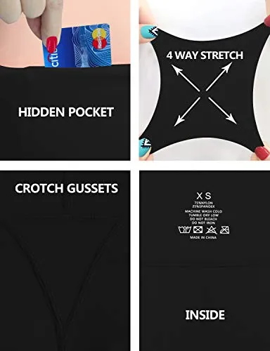BUBBLELIME 29"/31"/33"/35"/37" 4 Styles Women's High Waist Bootcut Yoga Pants - Basic Nylon_DARKNAVY L-35 Inseam