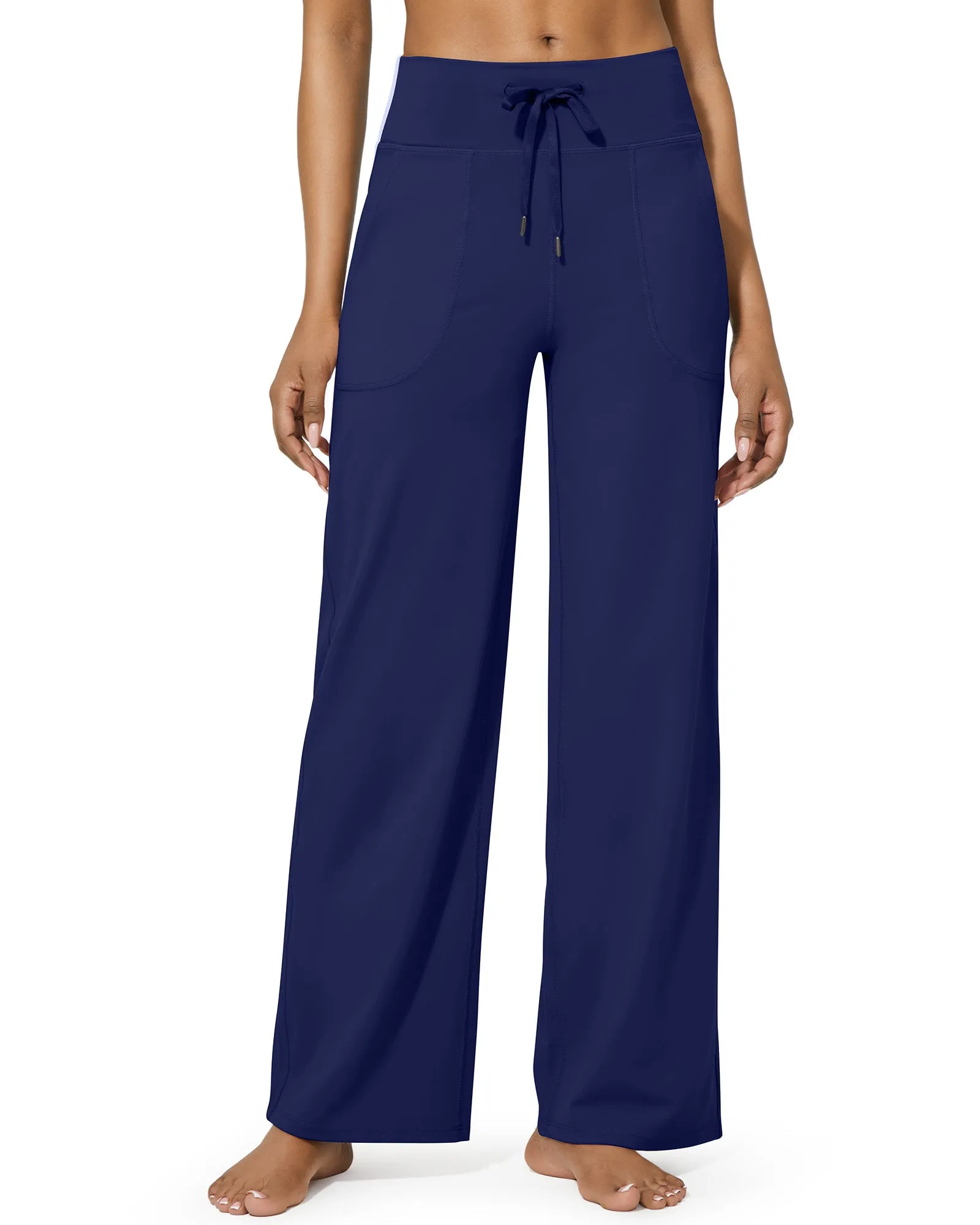 Business Casual High-Waist Wide Leg Pants 33
