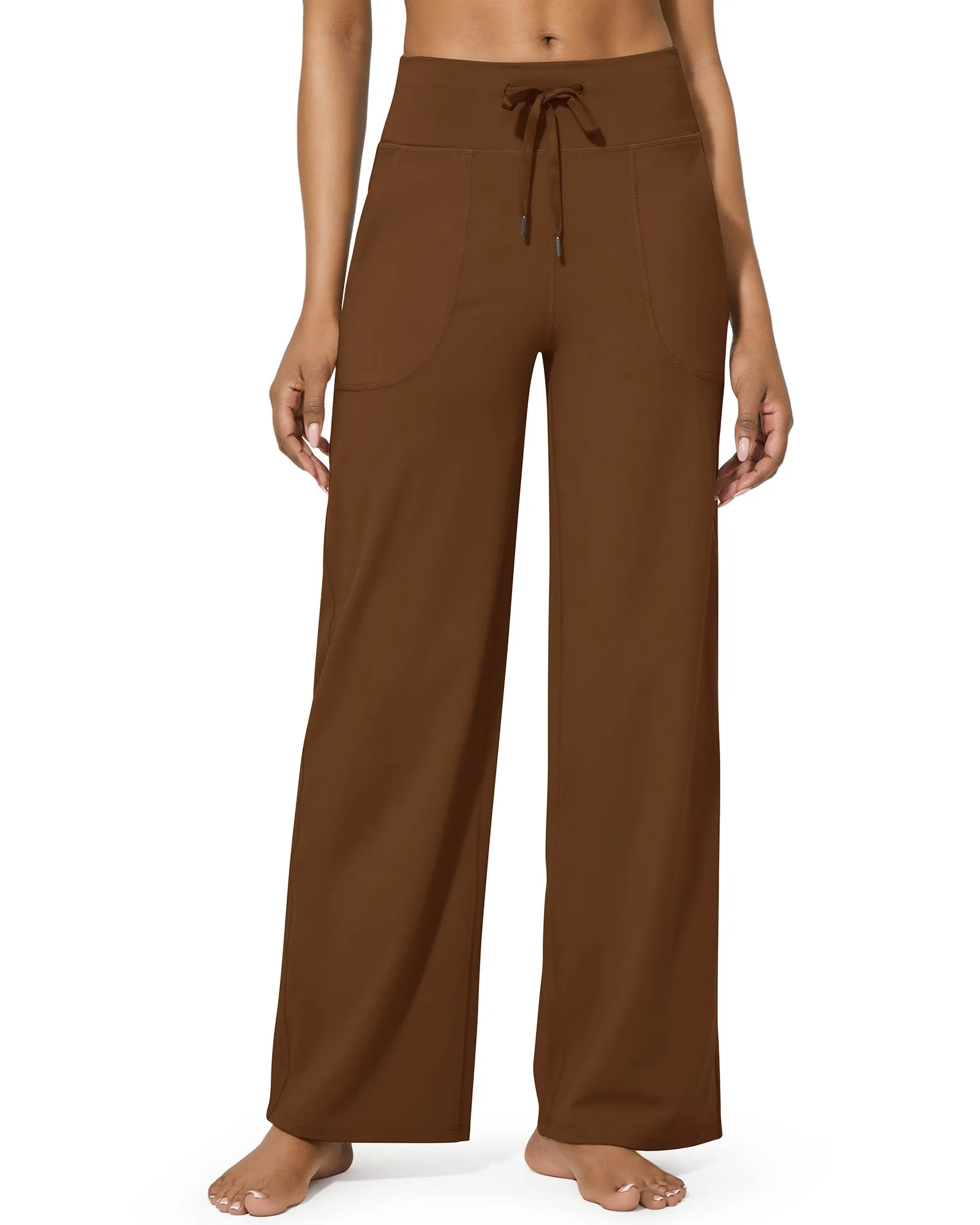 Business Casual High-Waist Wide Leg Pants 33