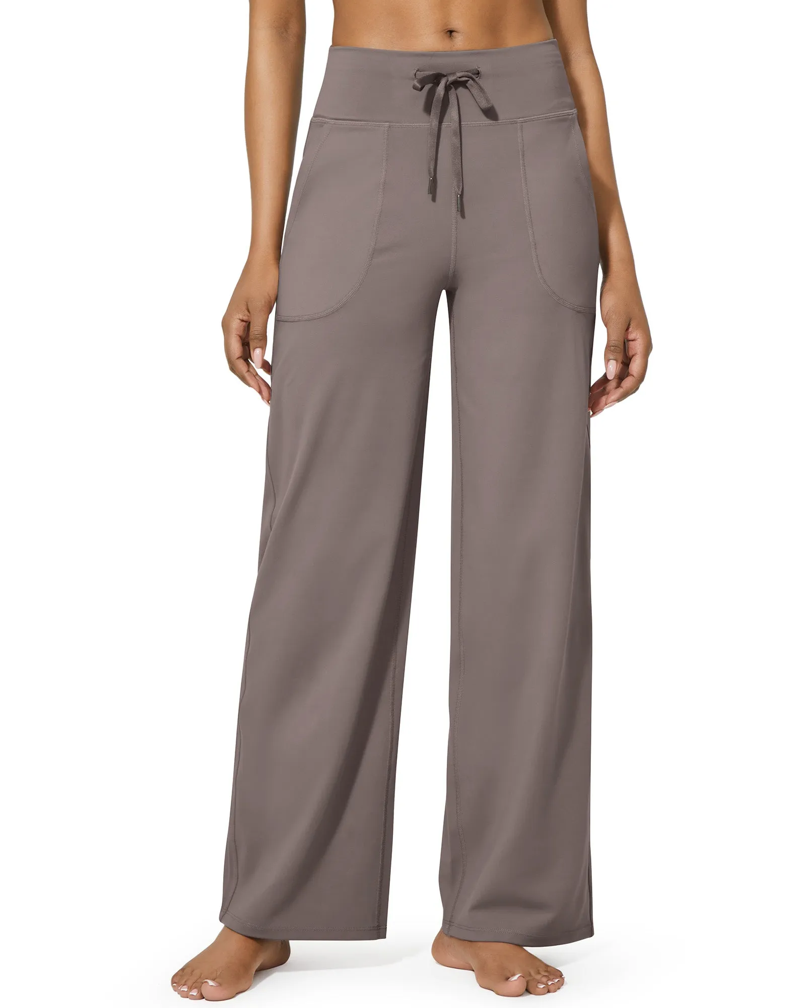 Business Casual High-Waist Wide Leg Pants 33