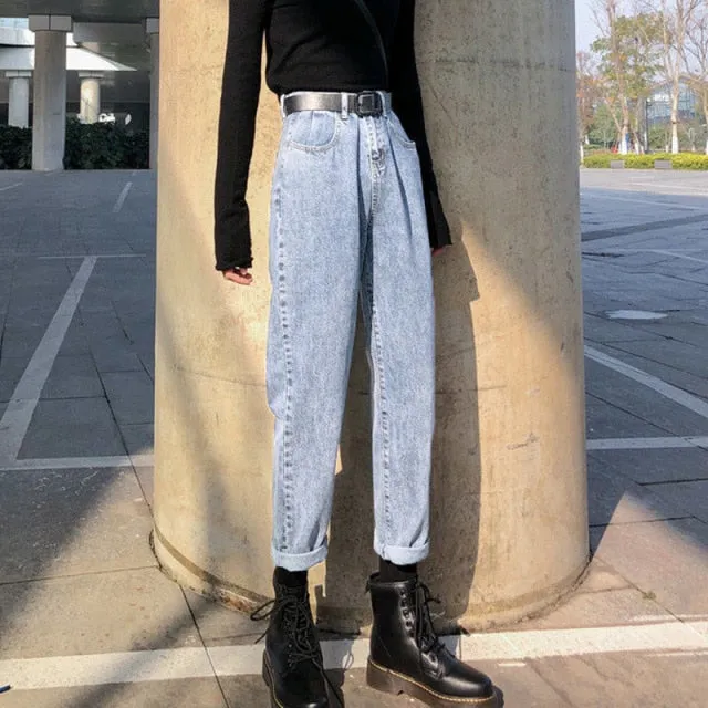 Casual Straight Pants | Women Casual jeans | Women's jeans | High Waist Pants | Street Style Pants | Straight Leg Jeans | Streetwear Trouser
