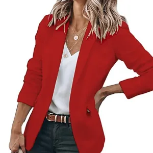 Chic Long Sleeve Blazer | Ideal for Autumn Wear